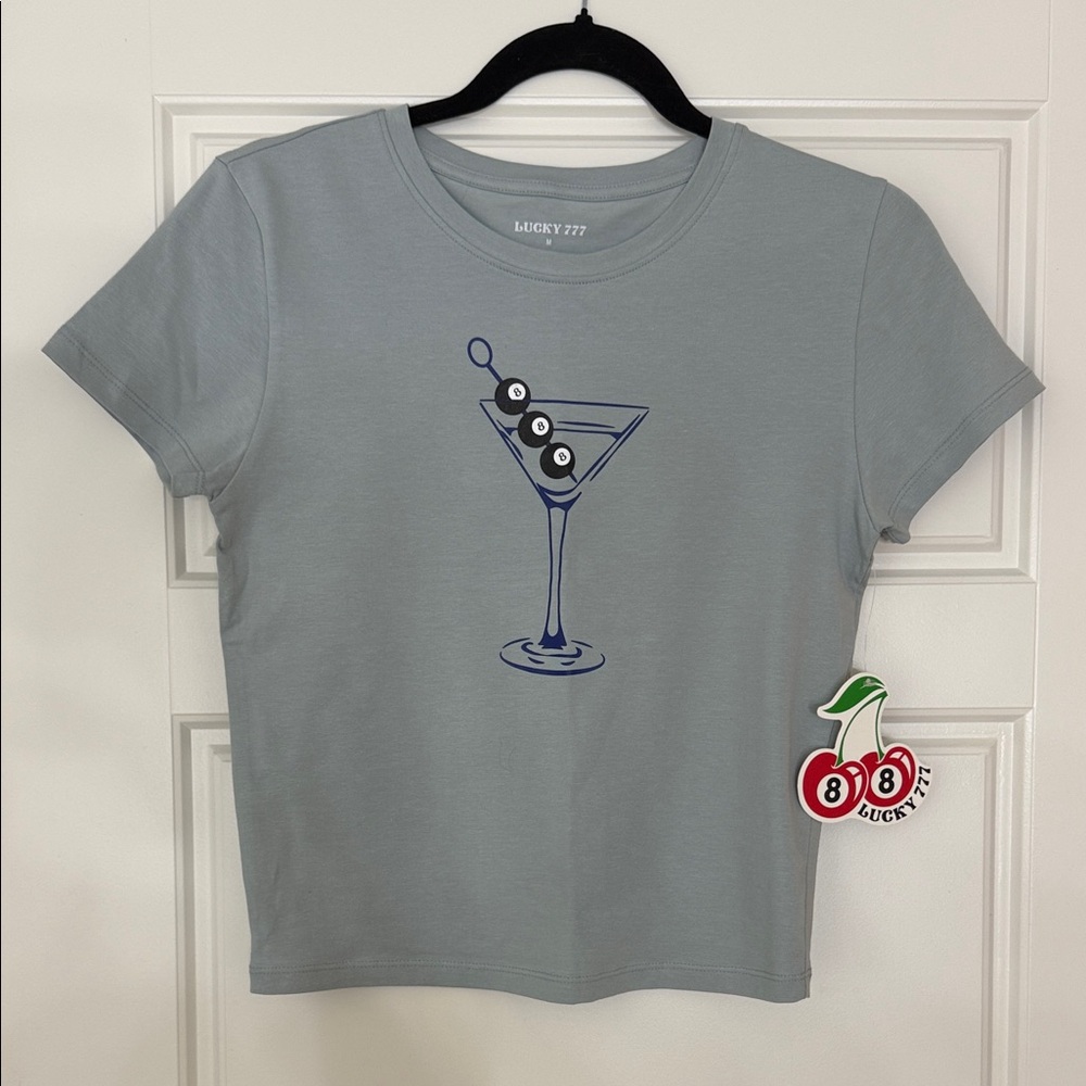 Lucky 777 Martini Graphic Tee